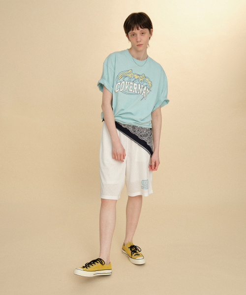 COVERNAT(カバーナット)の「バミューダメッシュショーツ ホワイト(その他パンツ・レディース・その他・SMALL/MEDIUM/LARGE/X-LARGE)」の1枚目の写真