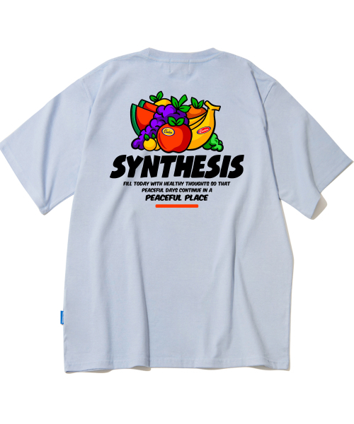 TRIPSHION(トリップション)の「ASSORTED FRUITS グラフィックTシャツ - パープル(Tシャツ/カットソー・メンズ・その他・LARGE/MEDIUM/X-LARGE)」の1枚目の写真