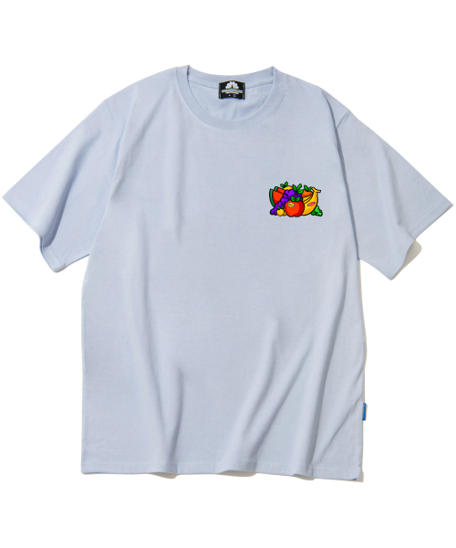 TRIPSHION(トリップション)の「ASSORTED FRUITS グラフィックTシャツ - パープル(Tシャツ/カットソー・メンズ・その他・LARGE/MEDIUM/X-LARGE)」の2枚目の写真