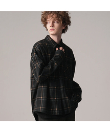ZENDUST（ジェンダスト）の「Billy Check Shirt BLACK（シャツ/ブラウス）」