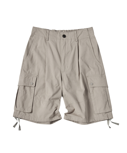 COMONINOZ（コモニノズ）の「バミューダカーゴパンツ [グレー]（その他パンツ・メンズ・グレー・MEDIUM/LARGE/SMALL）」の2枚目の写真