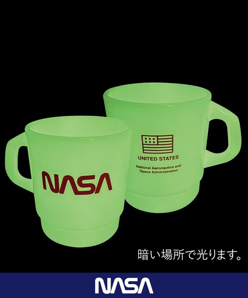 FREAK'S STORE（フリークスストア）の「UNITE/ユナイト NASA STACKING MUG 蛍光 スタッキングマグ（グラス/マグカップ/タンブラー・メンズ・その他16・ONE SIZE）」の3枚目の写真