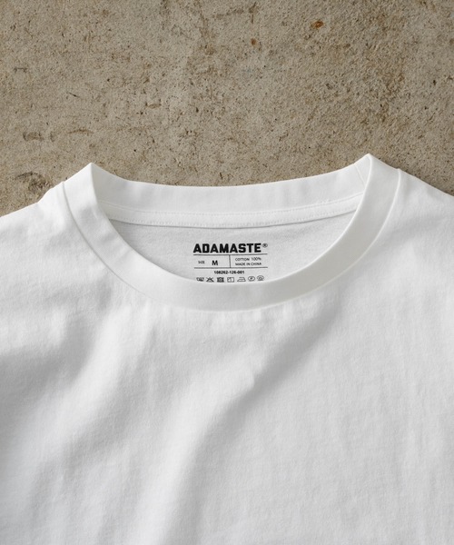 ADAMASTE(アダマスト)の「Original Crew Neck Pack T-shirts - オリジナルクルーネックパックTシャツ【2枚組】【短丈】(Tシャツ/カットソー・メンズ・ホワイト×ブラック/ブラック/ホワイト・SMALL/MEDIUM/LARGE)」の10枚目の写真