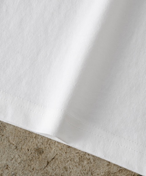 ADAMASTE(アダマスト)の「Original Crew Neck Pack T-shirts - オリジナルクルーネックパックTシャツ【2枚組】【短丈】(Tシャツ/カットソー・メンズ・ホワイト×ブラック/ブラック/ホワイト・SMALL/MEDIUM/LARGE)」の6枚目の写真