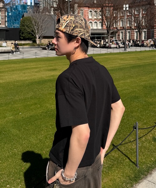 ADAMASTE(アダマスト)の「Original Crew Neck Pack T-shirts - オリジナルクルーネックパックTシャツ【2枚組】【短丈】(Tシャツ/カットソー・メンズ・ホワイト×ブラック/ブラック/ホワイト・SMALL/MEDIUM/LARGE)」の22枚目の写真