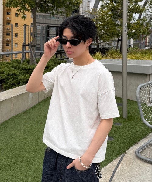 ADAMASTE(アダマスト)の「Original Crew Neck Pack T-shirts - オリジナルクルーネックパックTシャツ【2枚組】【短丈】(Tシャツ/カットソー・メンズ・ホワイト×ブラック/ブラック/ホワイト・SMALL/MEDIUM/LARGE)」の15枚目の写真