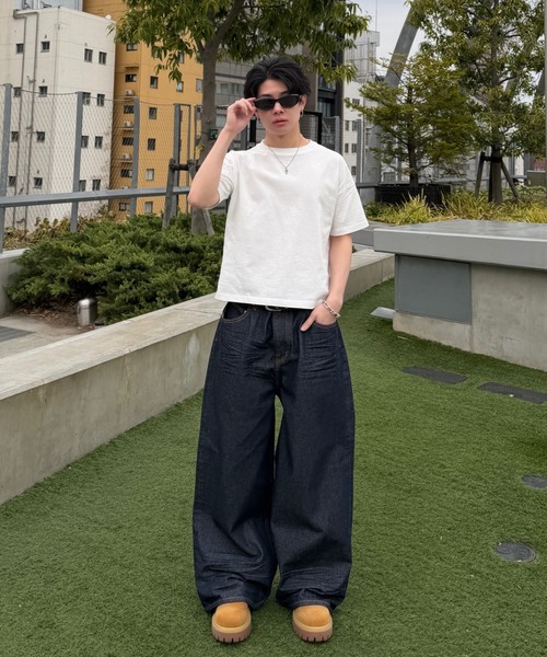 ADAMASTE(アダマスト)の「Original Crew Neck Pack T-shirts - オリジナルクルーネックパックTシャツ【2枚組】【短丈】(Tシャツ/カットソー・メンズ・ホワイト×ブラック/ブラック/ホワイト・SMALL/MEDIUM/LARGE)」の19枚目の写真