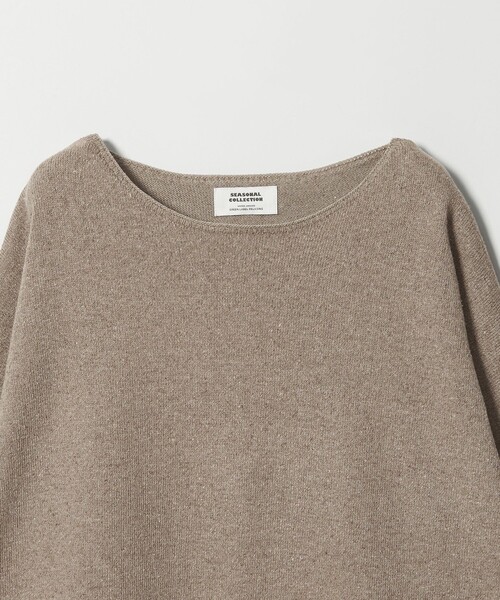 green label relaxing(グリーンレーベルリラクシング)の「<SEASONAL COLLECTION>ニット プルオーバー ウォッシャブル(ニット/セーター・レディース・ナチュラル/モカ・FREE)」の12枚目の写真