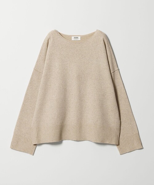 green label relaxing(グリーンレーベルリラクシング)の「<SEASONAL COLLECTION>ニット プルオーバー ウォッシャブル(ニット/セーター・レディース・ナチュラル/モカ・FREE)」の3枚目の写真