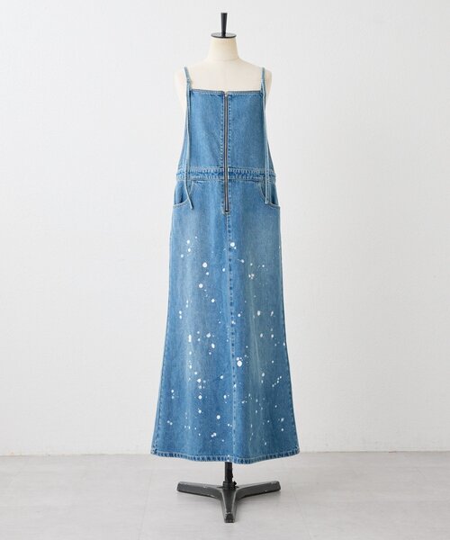ear PAPILLONNER（イアパピヨネ）の「デニムキャミジャンスカ【SUM1 STYLE】（ワンピース・レディース・ブルー・FREE）」の13枚目の写真