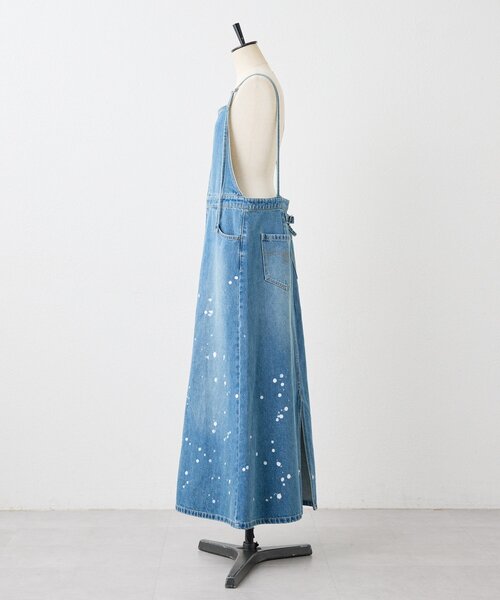 ear PAPILLONNER（イアパピヨネ）の「デニムキャミジャンスカ【SUM1 STYLE】（ワンピース・レディース・ブルー・FREE）」の14枚目の写真