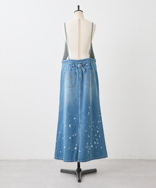 ear PAPILLONNER（イアパピヨネ）の「デニムキャミジャンスカ【SUM1 STYLE】（ワンピース・レディース・ブルー・FREE）」の15枚目の写真