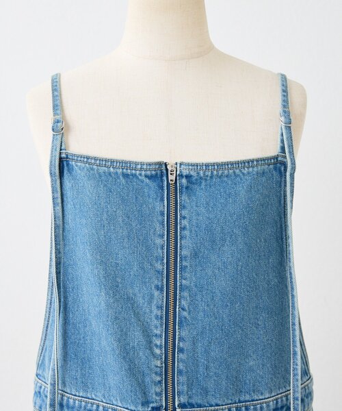 ear PAPILLONNER（イアパピヨネ）の「デニムキャミジャンスカ【SUM1 STYLE】（ワンピース・レディース・ブルー・FREE）」の16枚目の写真