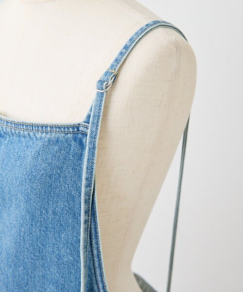 ear PAPILLONNER（イアパピヨネ）の「デニムキャミジャンスカ【SUM1 STYLE】（ワンピース・レディース・ブルー・FREE）」の17枚目の写真