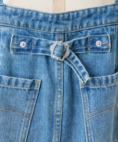 ear PAPILLONNER（イアパピヨネ）の「デニムキャミジャンスカ【SUM1 STYLE】（ワンピース・レディース・ブルー・FREE）」の21枚目の写真