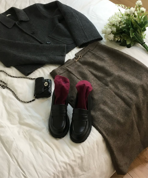 DIFFERSHOE（ディファーシュー）の「オレンローファー6CM [ブラック]（ローファー・レディース・ブラック・23.5cm/24cm/24.5cm/25cm/22.5cm/23cm/22cm）」の18枚目の写真