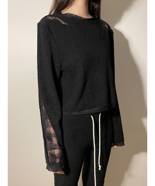 STILLLETHARDY(スティルレッサーディ)の「チェックコンビテリータトップ(Tシャツ/カットソー・レディース・その他・ONE)」の3枚目の写真