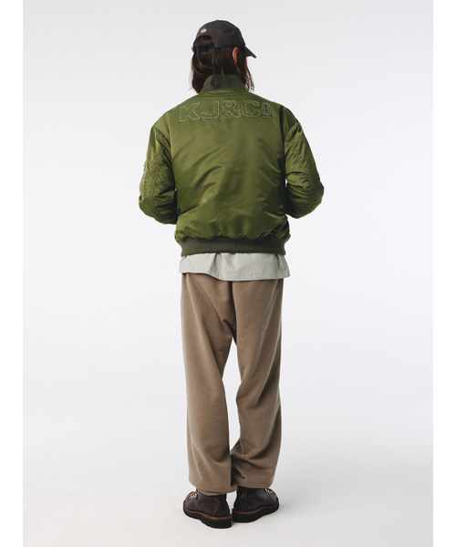 KIJUN MEN(キジュンメンズ)の「Logo MA-1 Khaki(ブルゾン・メンズ・その他・LARGE/X-LARGE)」の6枚目の写真