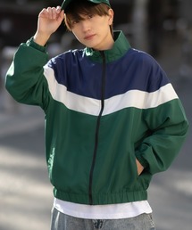 En serio TOKYO（エンソリオトーキョー）の「【SIDEWAYSTANCE】裏トリコット切替スタンドブルゾン（ブルゾン）」