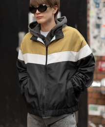 En serio TOKYO（エンソリオトーキョー）の「【SIDEWAYSTANCE】裏トリコット切替スタンドブルゾン（ブルゾン）」