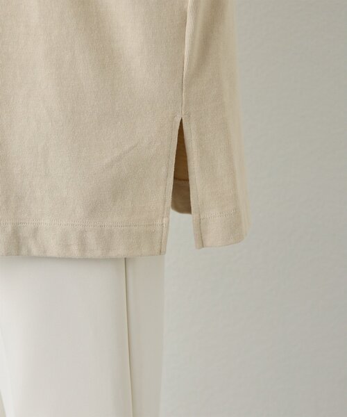 Whim Gazette（ウィムガゼット）の「刺繍ラガーシャツ（シャツ/ブラウス・レディース・ベージュ/ブラック・FREE）」の18枚目の写真