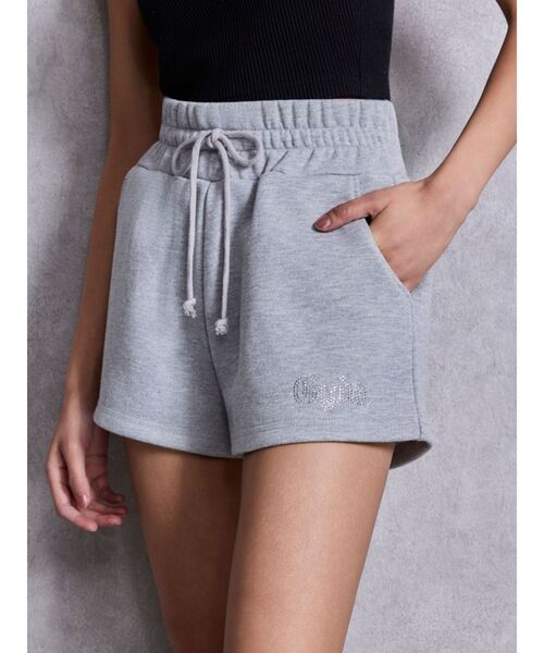 NEW ラインストーンGYDAラメショートパンツ（その他パンツ）｜GYDA