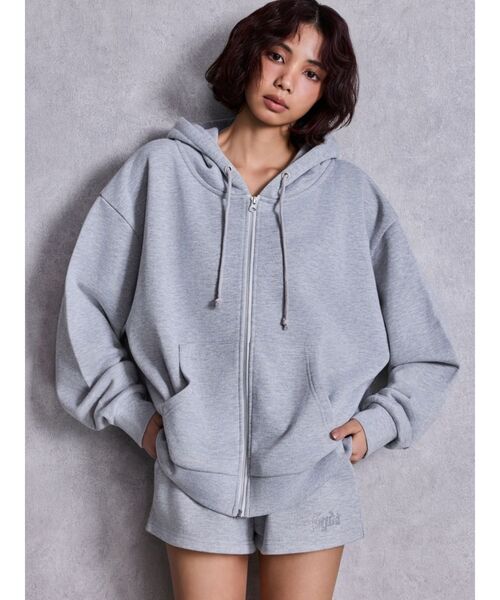 GYDA（ジェイダ）の「NEW ラインストーンGYDAラメショートパンツ（その他パンツ・レディース・その他1/ライトグレー/オフホワイト/ブラック・FREE）」の8枚目の写真