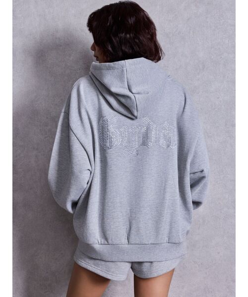 GYDA（ジェイダ）の「NEW ラインストーンGYDAラメショートパンツ（その他パンツ・レディース・その他1/ライトグレー/オフホワイト/ブラック・FREE）」の9枚目の写真