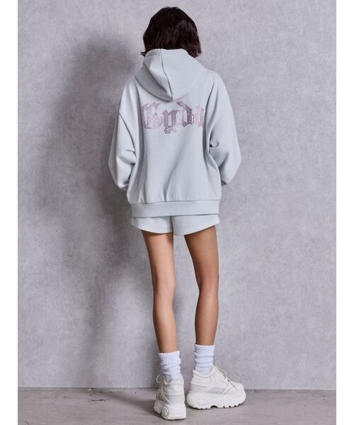 GYDA（ジェイダ）の「NEW ラインストーンGYDAラメショートパンツ（その他パンツ・レディース・その他1/ライトグレー/オフホワイト/ブラック・FREE）」の14枚目の写真