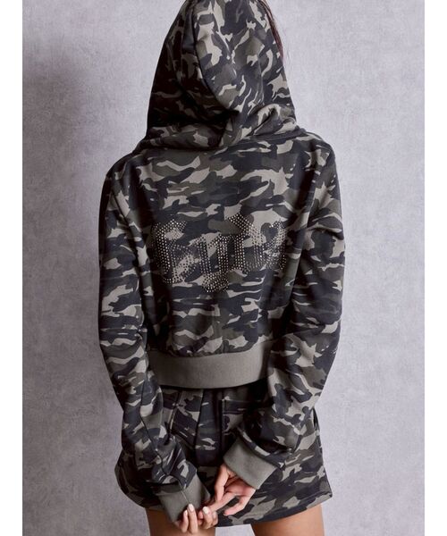 GYDA（ジェイダ）の「NEW ラインストーンGYDAラメショートパンツ（その他パンツ・レディース・その他1/ライトグレー/オフホワイト/ブラック・FREE）」の18枚目の写真