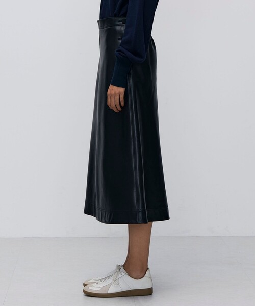 BACCA（バッカ）の「シープスキン フレアスカート（スカート・レディース・ブラック・34/36）」の8枚目の写真