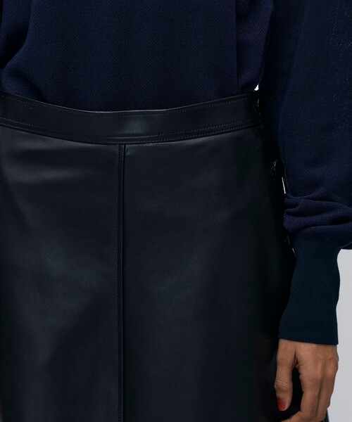 BACCA（バッカ）の「シープスキン フレアスカート（スカート・レディース・ブラック・34/36）」の6枚目の写真