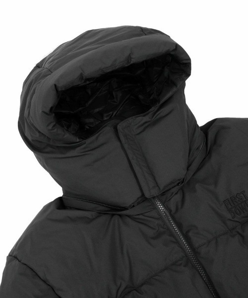STYLISE（スタイライズ）の「【FIRST DOWN】Bubble Down JKT Hood ShortSMU / 2カラー [F942111]（ダウンジャケット/コート・メンズ・ブラック・L/M）」の4枚目の写真