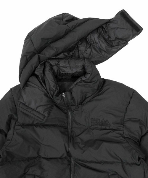STYLISE（スタイライズ）の「【FIRST DOWN】Bubble Down JKT Hood ShortSMU / 2カラー [F942111]（ダウンジャケット/コート・メンズ・ブラック・L/M）」の6枚目の写真