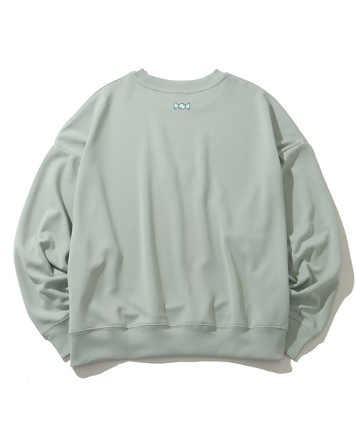 CORPUS　SELECT（コーパストーキョー）の「【PEKO/ペコちゃん】オーバーサイズ ポンチ クルーネック トレーナー スウェット（Tシャツ/カットソー・レディース・ラベンダー/ミント/オフホワイト/ライトピンク・M/L）」の18枚目の写真