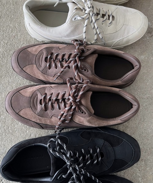 PAGEBOY（ページボーイ）の「ペタットスニーカー（スニーカー・レディース・ブラウン/ブラック/オフホワイト・MEDIUM/LARGE）」の3枚目の写真