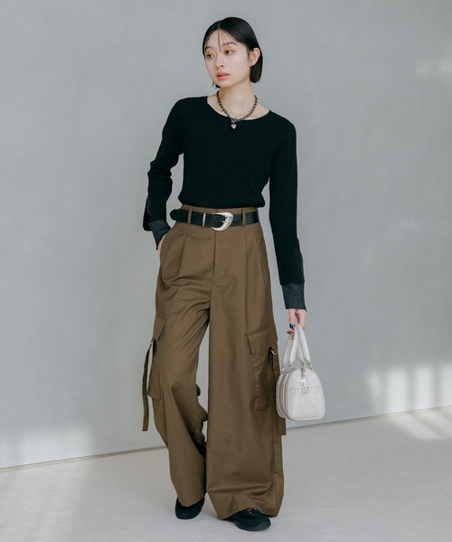 PAGEBOY（ページボーイ）の「ペタットスニーカー（スニーカー・レディース・ブラウン/ブラック/オフホワイト・MEDIUM/LARGE）」の7枚目の写真