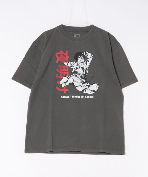 RASSVET / PACCBET(ラスベート)の「RASSVET/ラスべート RASS DOJO TEE(Tシャツ/カットソー・メンズ・ブラック・L/M/S)」の2枚目の写真