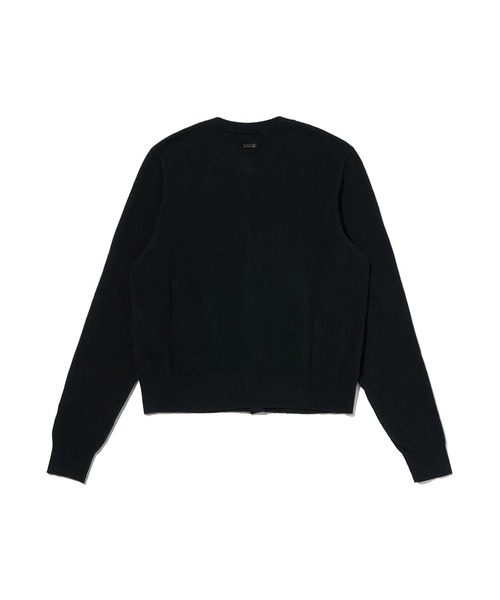 Levi's(リーバイス)の「Levi's/リーバイス スーパーソフト クルーネックカーディガン(カーディガン/ボレロ・レディース・ブラック・XS/M/S)」の2枚目の写真