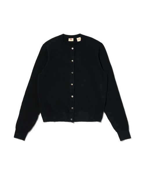 Levi's(リーバイス)の「Levi's/リーバイス スーパーソフト クルーネックカーディガン(カーディガン/ボレロ・レディース・ブラック・XS/M/S)」の13枚目の写真