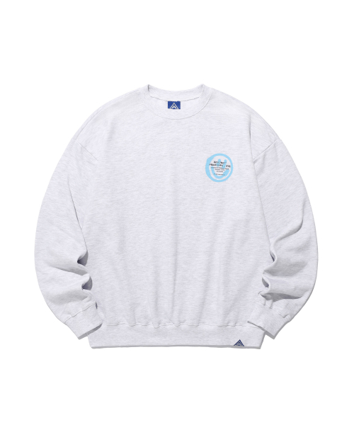 ISTKUNST(イストクンスト)の「LOGO&SMILEY SWEATSHIRTS_LIGHT GREY(IK2DSMM440A)(スウェット・レディース・その他・S/M/L/XL)」の1枚目の写真