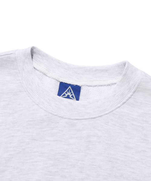 ISTKUNST(イストクンスト)の「LOGO&SMILEY SWEATSHIRTS_LIGHT GREY(IK2DSMM440A)(スウェット・レディース・その他・S/M/L/XL)」の3枚目の写真