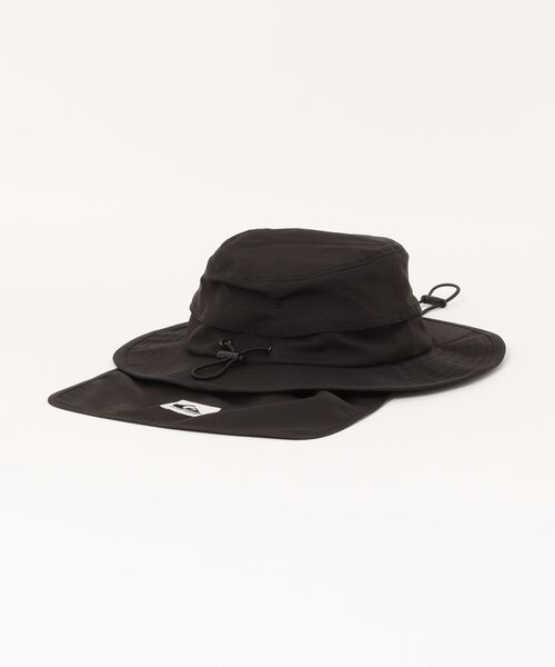 Quiksilver（クイックシルバー）の「QUIKSILVER/クイックシルバー QUIKSILVER キッズ BOY WR UV WATER BEAC サーフハット 【2026年春夏モデル】 KSA261712（ハット・キッズ・カーキ/ブラック・FREE）」の3枚目の写真