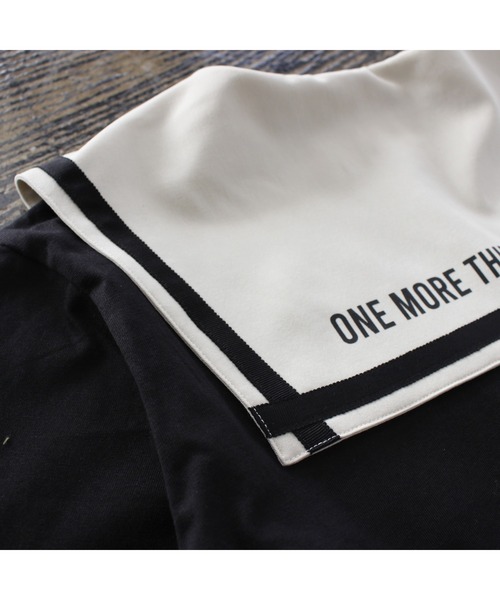 maarook（マルーク）の「天竺セーラーTシャツ（Tシャツ/カットソー・キッズ・ブラック・160cm/150cm/140cm）」の5枚目の写真