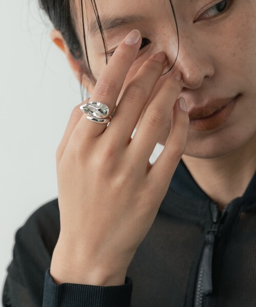 GALLEST(ギャレスト)の「【LAPUIS】Oyster ring(リング・レディース・ゴールド/シルバー・00)」の3枚目の写真