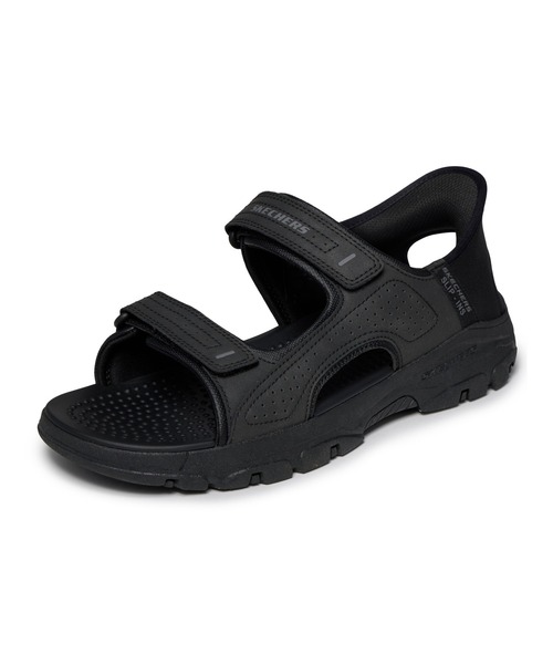 SKECHERS(スケッチャーズ)の「スケッチャーズ ハンズフリー スリップインズ トレスメン - リース(サンダル・メンズ・ブラック・25cm/26cm/27cm)」の1枚目の写真