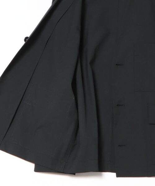 ADAM ET ROPE'（アダムエロペ）の「ドライウーステッドノーカラーカーディガン / ロングシーズン着用可能（カーディガン/ボレロ・メンズ・グレー/ブラック・M/L）」の15枚目の写真