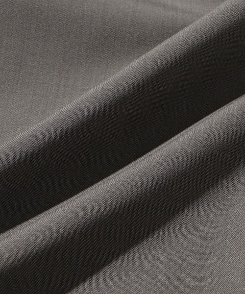 ADAM ET ROPE'（アダムエロペ）の「ドライウーステッドノーカラーカーディガン / ロングシーズン着用可能（カーディガン/ボレロ・メンズ・グレー/ブラック・M/L）」の12枚目の写真