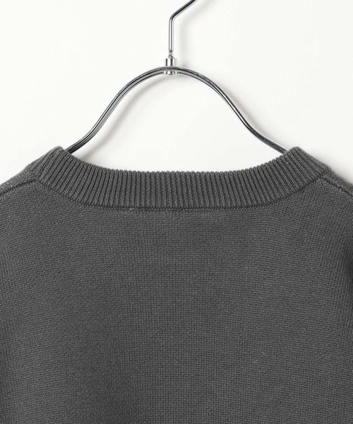 Tom＆Jerry（トムアンドジェリー）の「TOM and JERRY/ニットプルオーバー/625163（ニット/セーター・キッズ・ダークグレー/ライトブルー・160cm/150cm/140cm/130cm）」の5枚目の写真