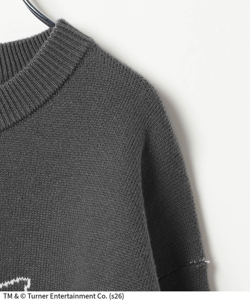 Tom＆Jerry（トムアンドジェリー）の「TOM and JERRY/ニットプルオーバー/625163（ニット/セーター・キッズ・ダークグレー/ライトブルー・160cm/150cm/140cm/130cm）」の18枚目の写真